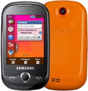 Samsung S3650 Festival Orange